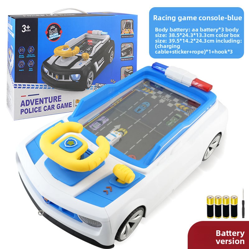 Racing Simulation Steering Wheel Educational Game Console