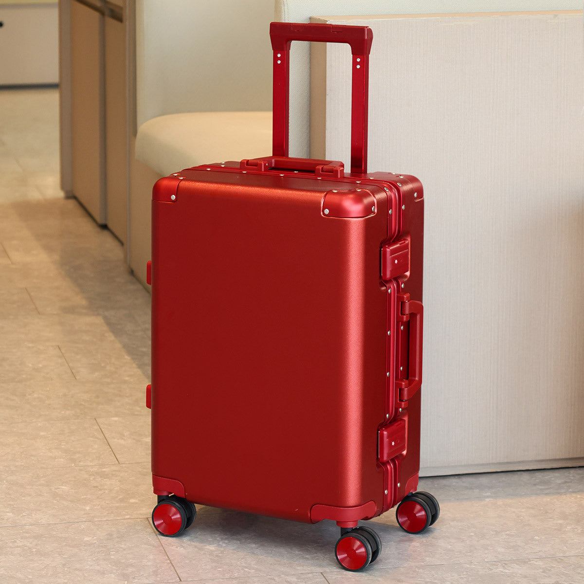 Aluminum Frame Spinner Luggage Case