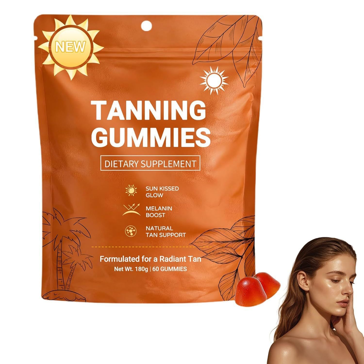 Tanning Gummies for Women