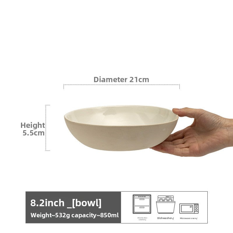 Retro Ceramic Salad Bowl Set