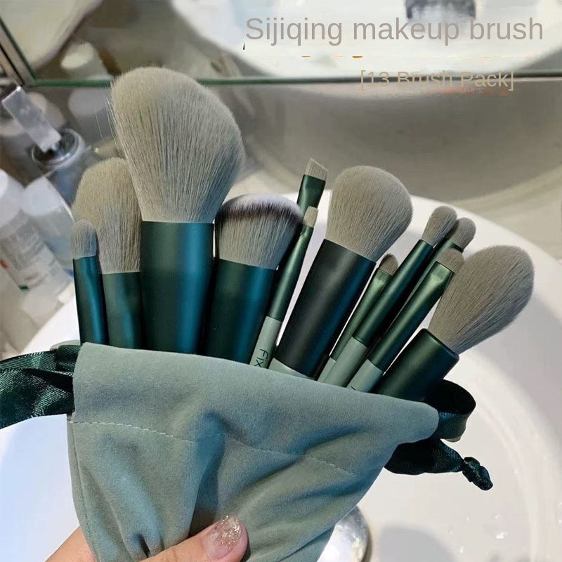 Makeup Brush Suit High Sense 13 Set Of Three Brush Super Soft Wool Eyeliner Brush Beauty Makeup Tools Makeup Brush Set Brush