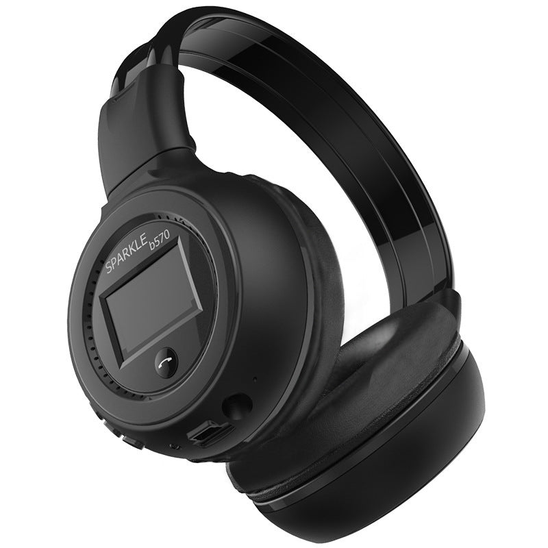 Cross-border Hot Selling Headset Bluetooth Headset FM Headset Wireless Card Sports Outdoor Headset