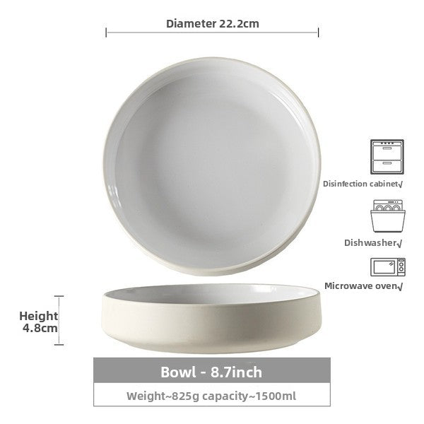 Retro Ceramic Salad Bowl Set