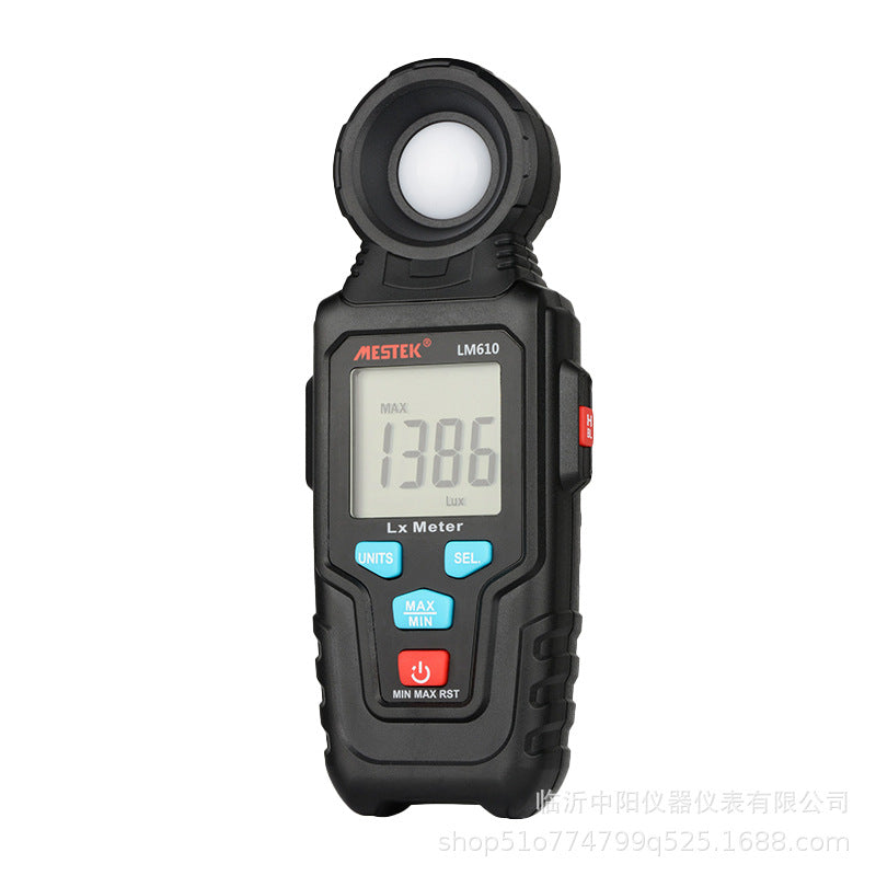 Digital Illuminance Meter Light Meter High-precision Lumen Tester Light Brightness Detector Illuminance Measuring Instrument