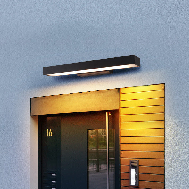 Modern Outdoor LED Wall Light Stainless Steel Waterproof