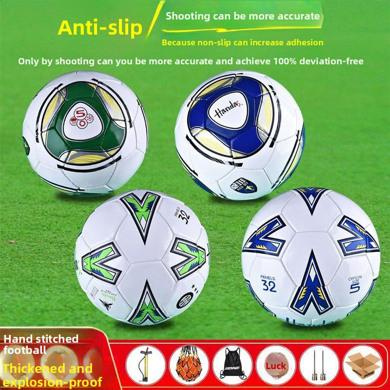 No 5 Machine Sewn Football for Youth Sports
