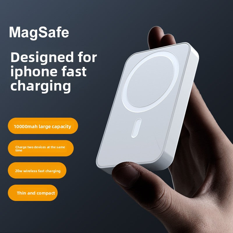 Magnetic Wireless Power Bank with Fast Charging