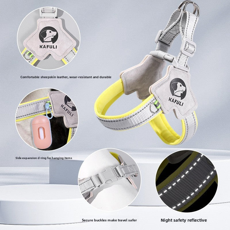 Reflective Dog Harness and Leash