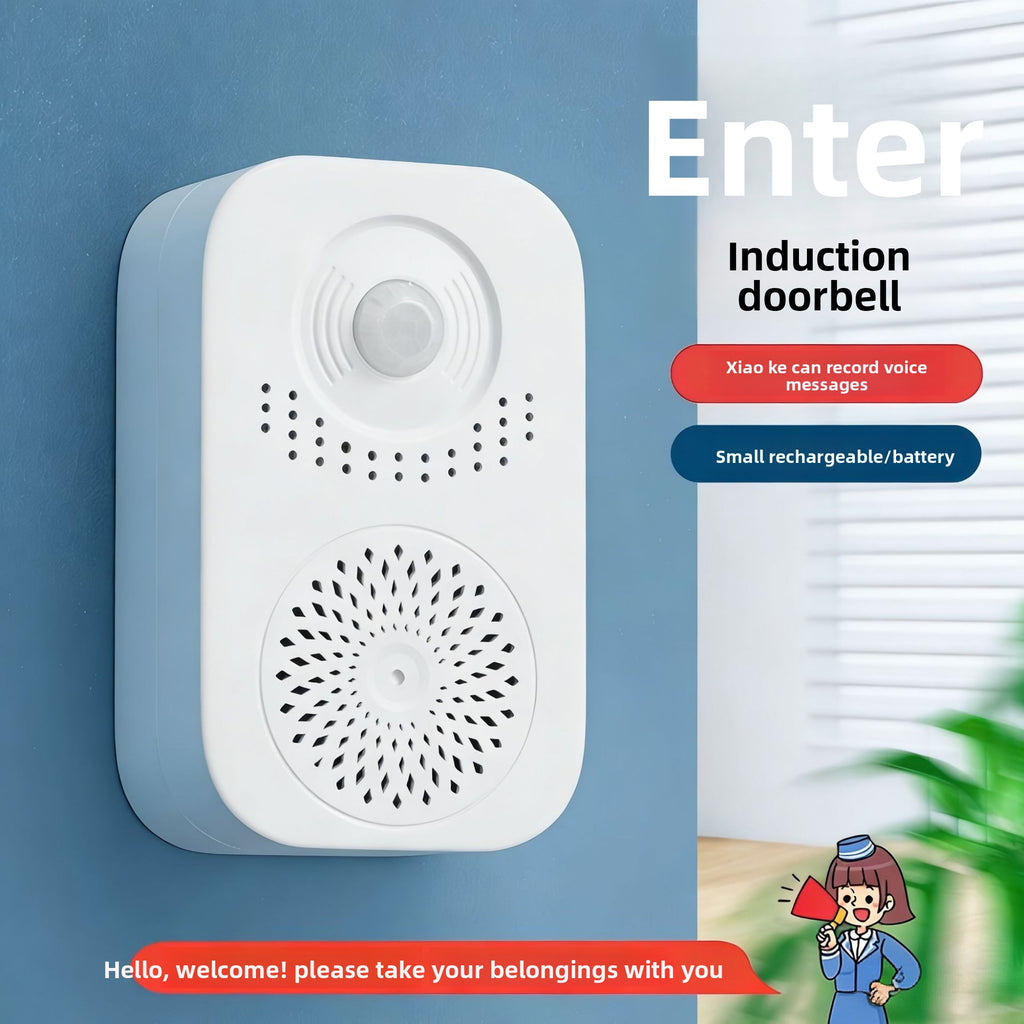 Induction Doorbell Voice Prompt Device