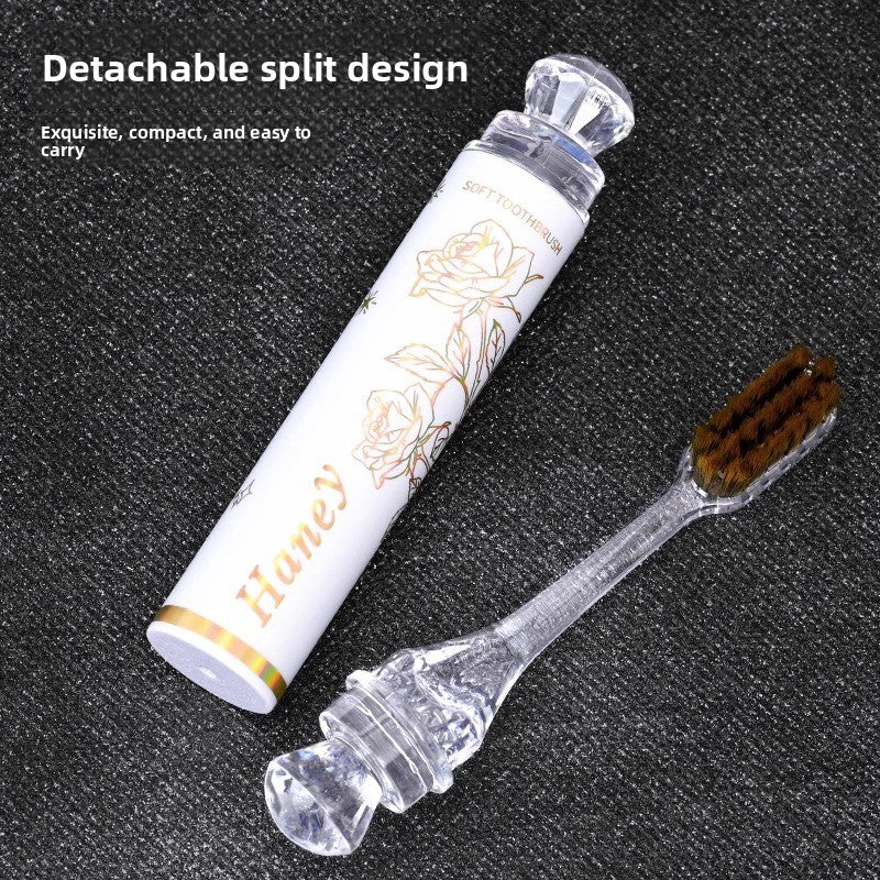 Portable Soft Bristle Toothbrush Gift Set