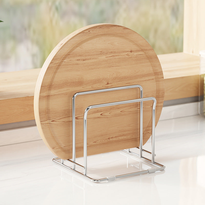 Stainless Steel Kitchen Organizer Rack for Countertop