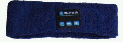 Outdoor Sports Elastic Sweat-absorbent Headband Stereo Wireless Bluetooth Headset Headband Music Headband