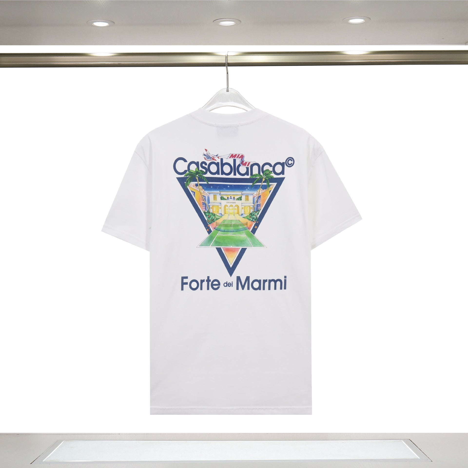 Casual Cotton Letter Print T-shirt