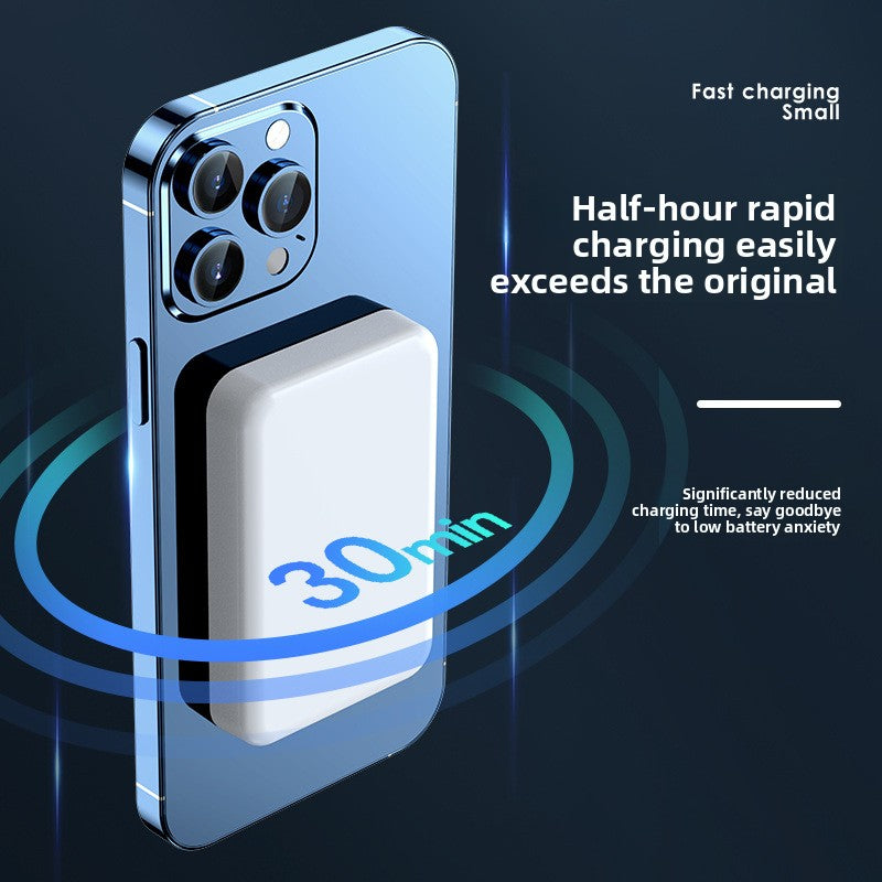Magnetic Wireless Power Bank with Fast Charging