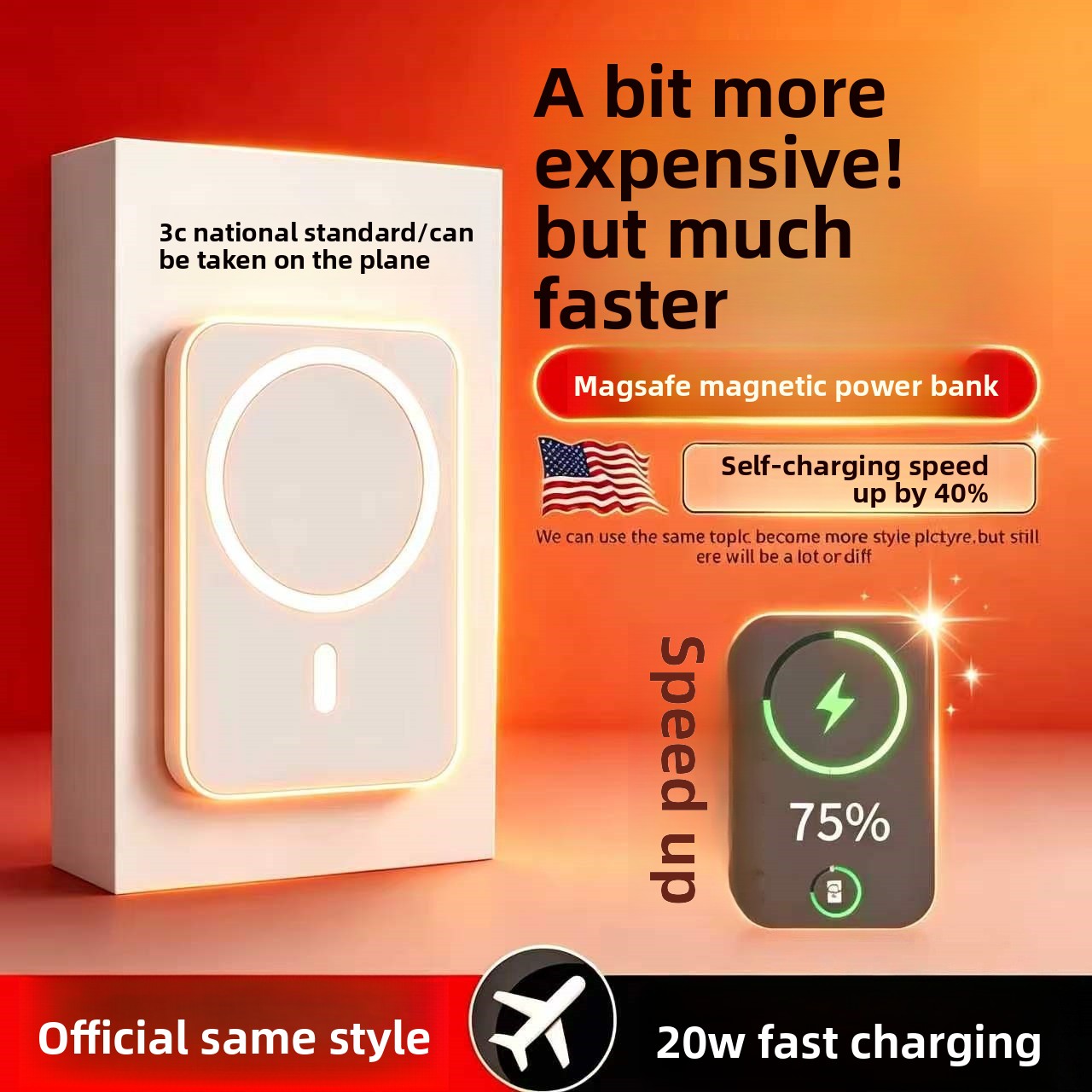 Magnetic Wireless Power Bank