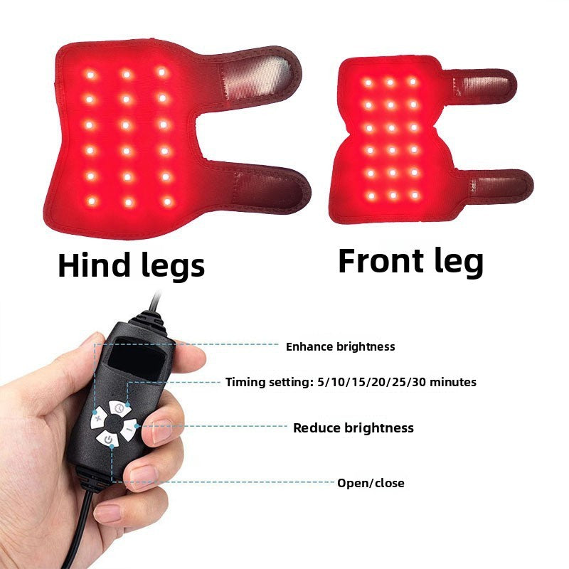 Pet Red Light Physiotherapy Calf Pad 660Nm and 850Nm Red Light Therapy for Joint and Muscle Pain