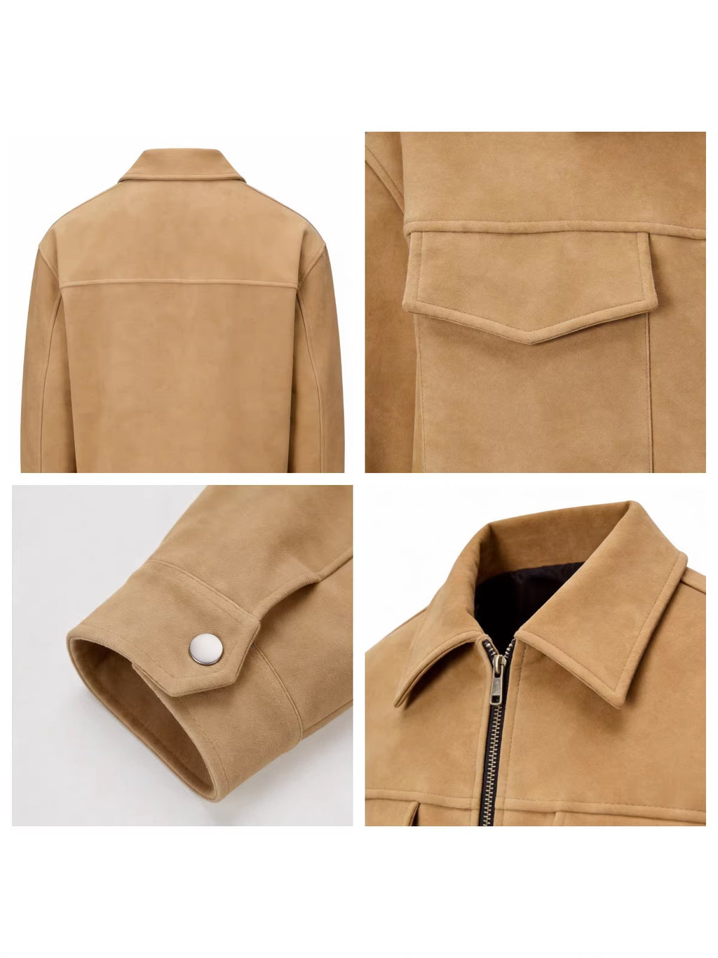 Men's Casual Zipper Jacket