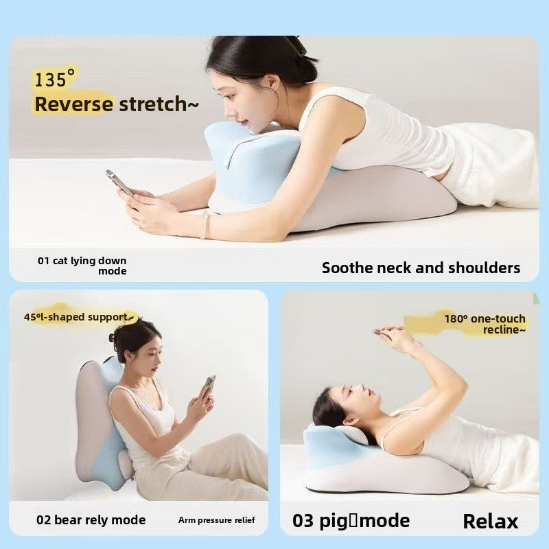 Multi-Position Memory Foam Bed Pillow