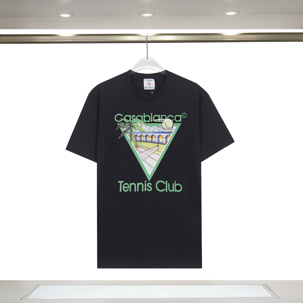 Casual Cotton Letter Print T-shirt
