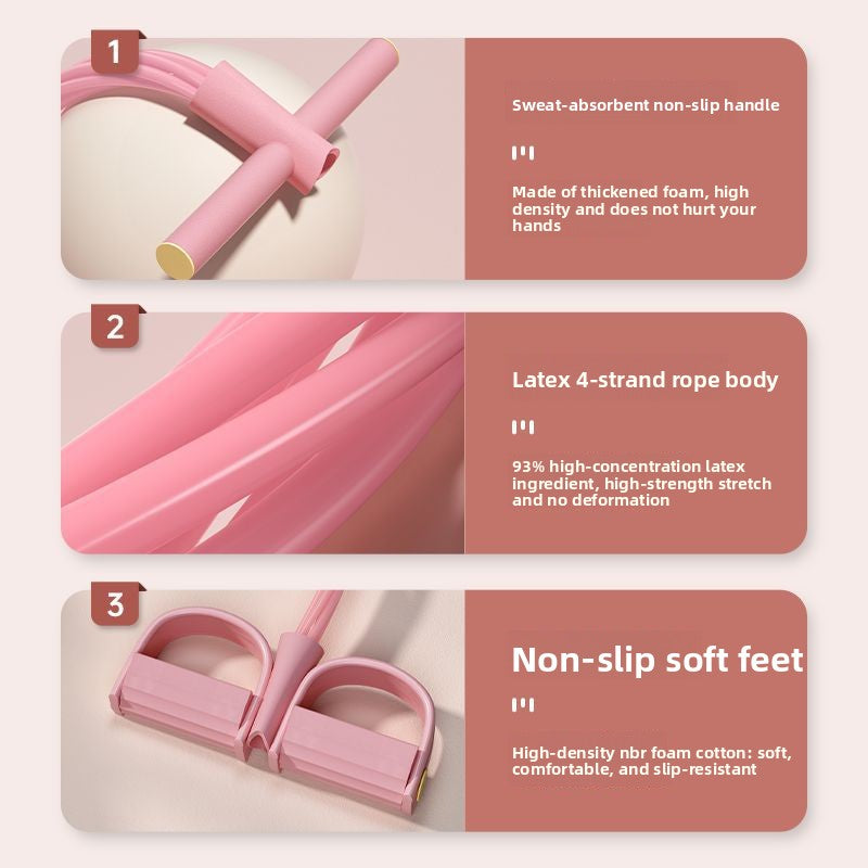 Pedal Pull Fitness Resistance Bands