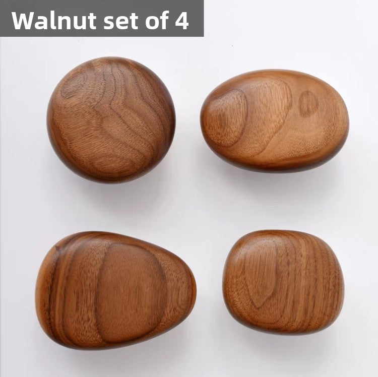 Nordic Solid Wood Adhesive Wall Hooks and Handles