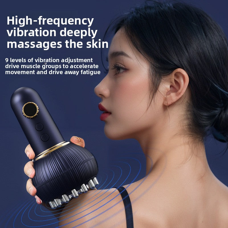 Electric Meridian Scraping Massager with Cupping Function