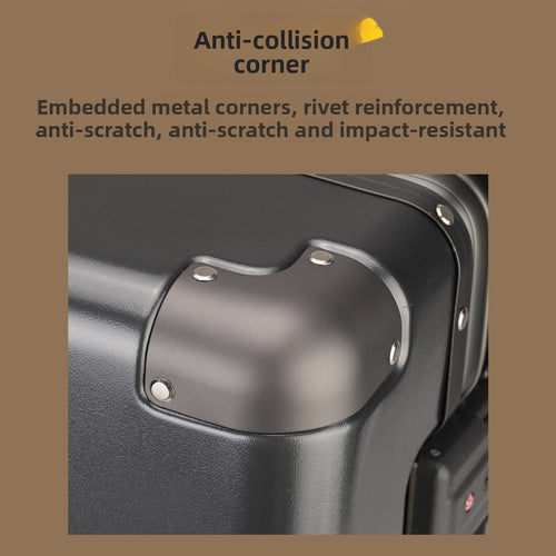 Aluminum Frame Spinner Luggage Case