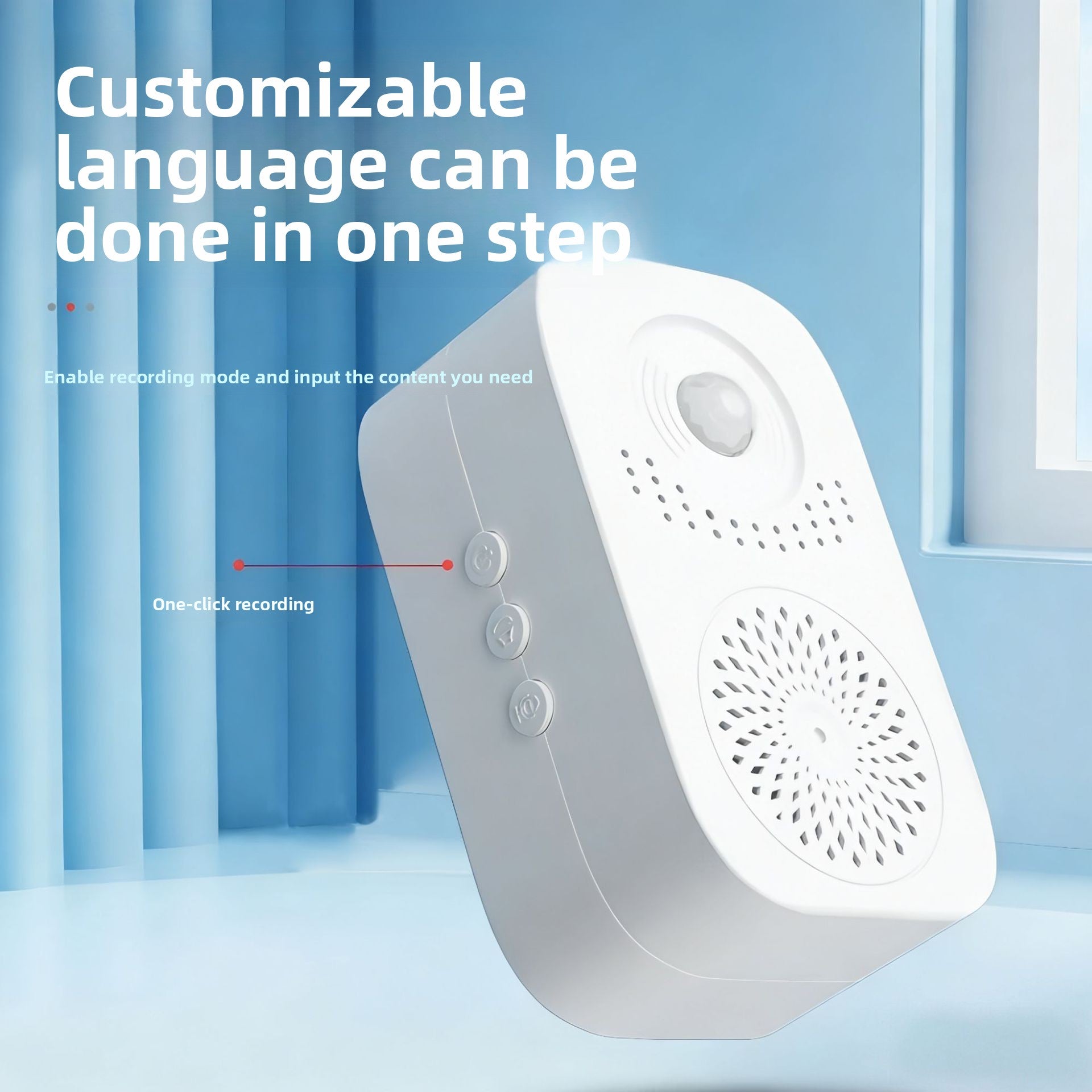Induction Doorbell Voice Prompt Device