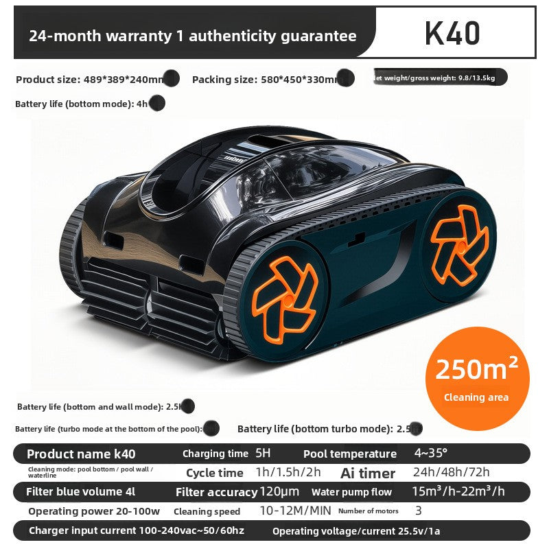 Automatic Swimming Pool Vacuum Cleaner
