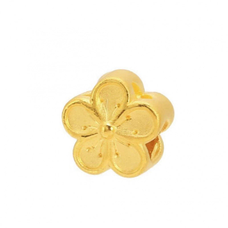 3D Hard Gold Pendant Necklace with Gift Box