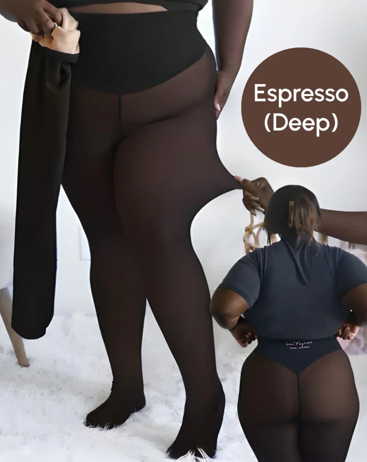 Seamless High Waist Shaping Pantyhose