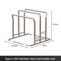Stainless Steel Kitchen Organizer Rack for Countertop