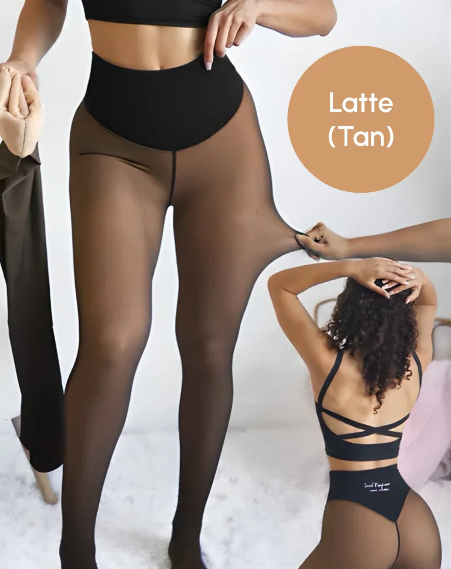 Seamless High Waist Shaping Pantyhose
