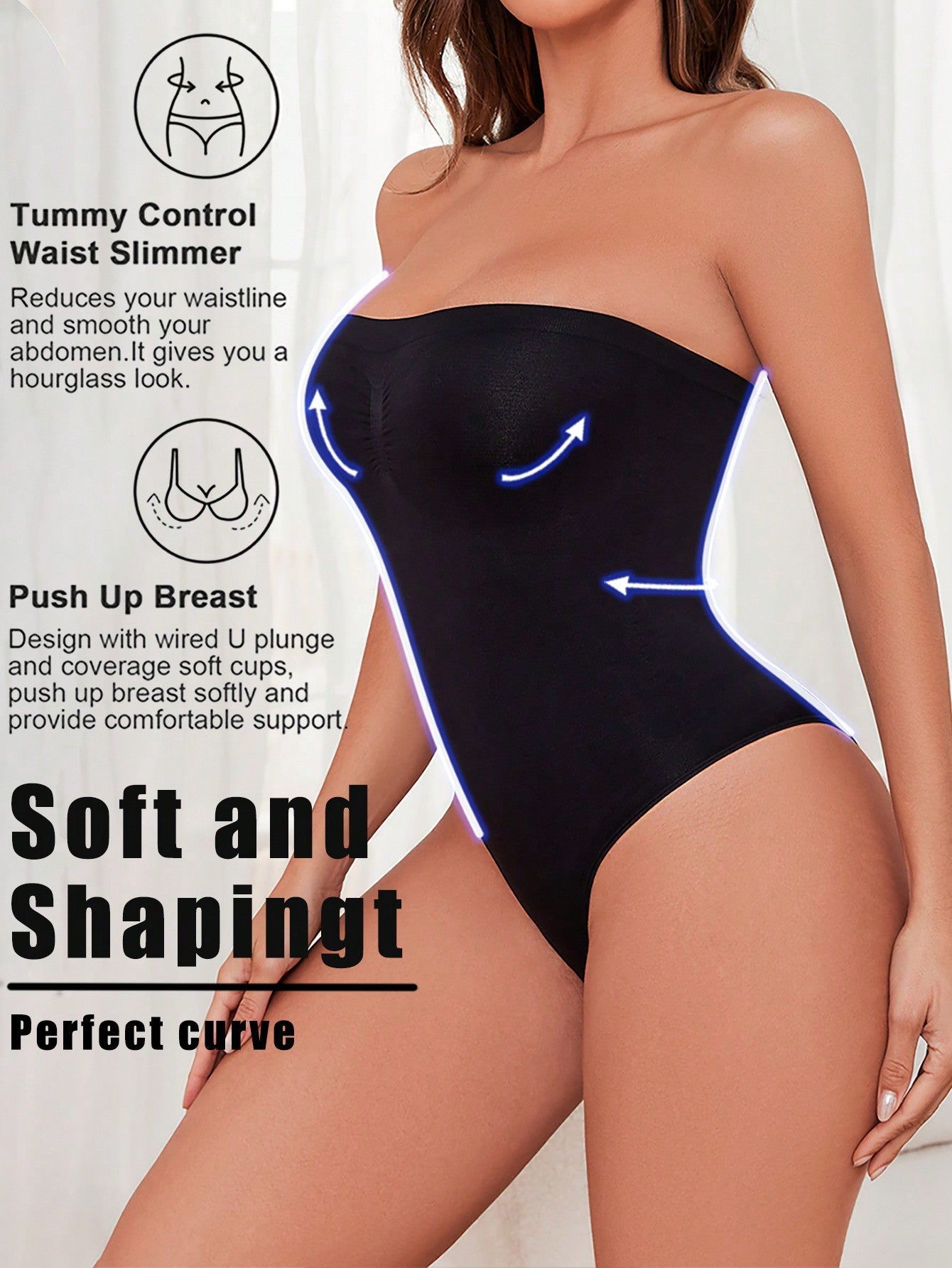 Seamless Shaping Bodysuit