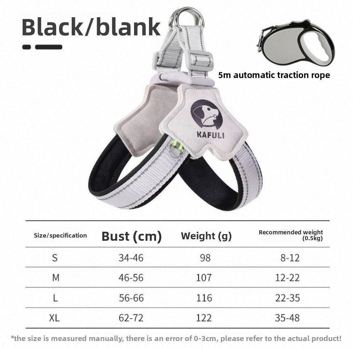 Reflective Dog Harness and Leash