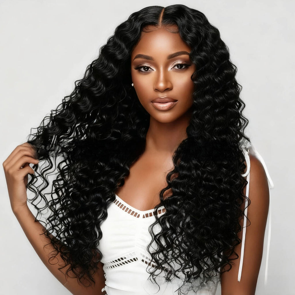 Long Curly Lace Front Wig
