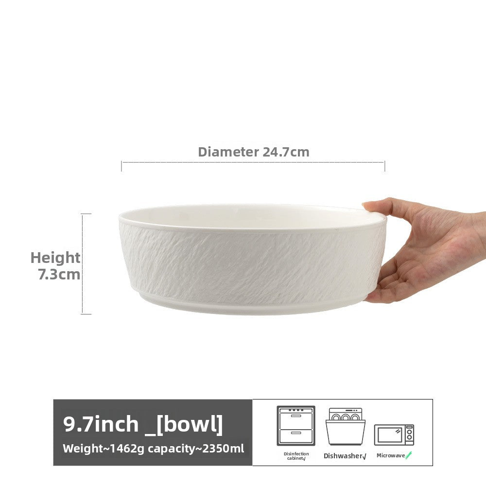 Retro Ceramic Salad Bowl Set