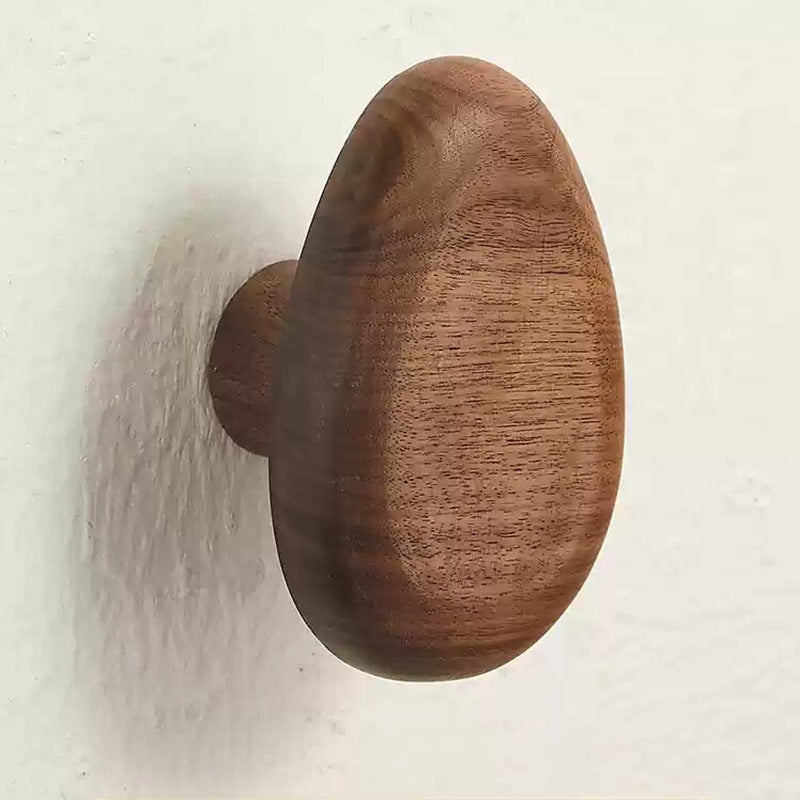 Nordic Solid Wood Adhesive Wall Hooks and Handles