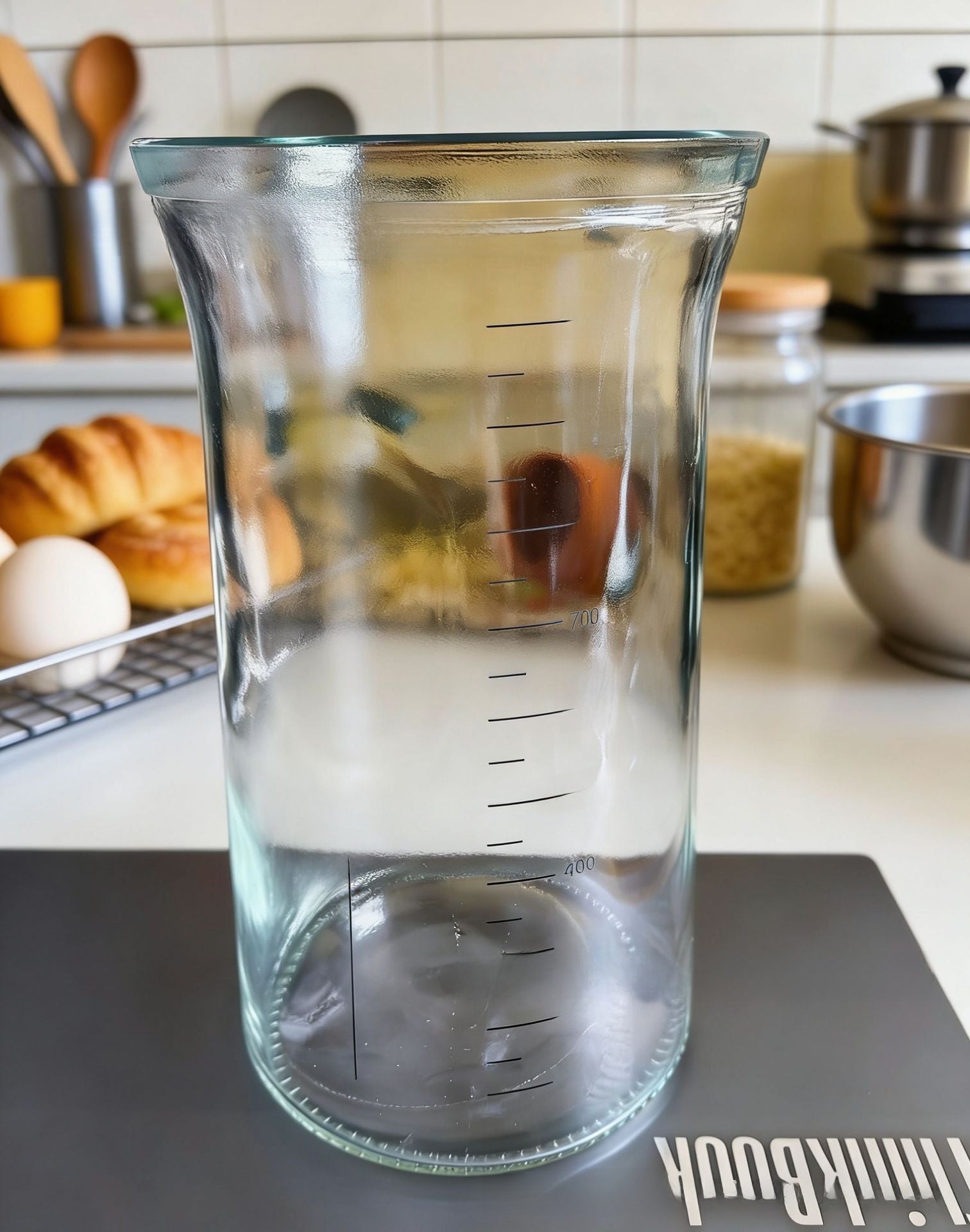 Sourdough Fermentation Glass Jar with Silicone Cover