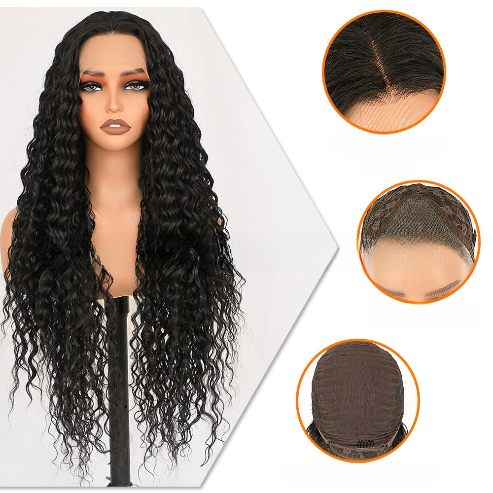 Long Curly Lace Front Wig