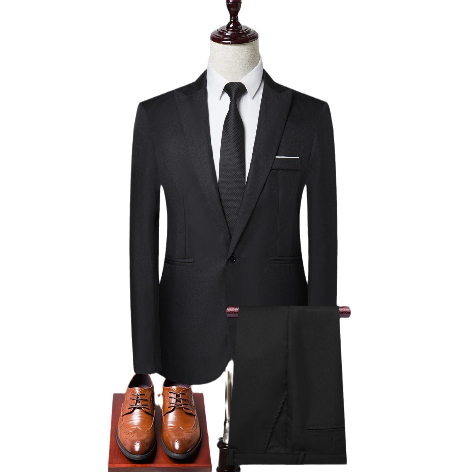 Korean Style Business Casual Men Suit