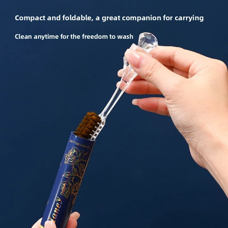Portable Soft Bristle Toothbrush Gift Set
