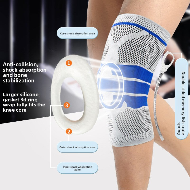Silicone Support Knee Pads for Sports