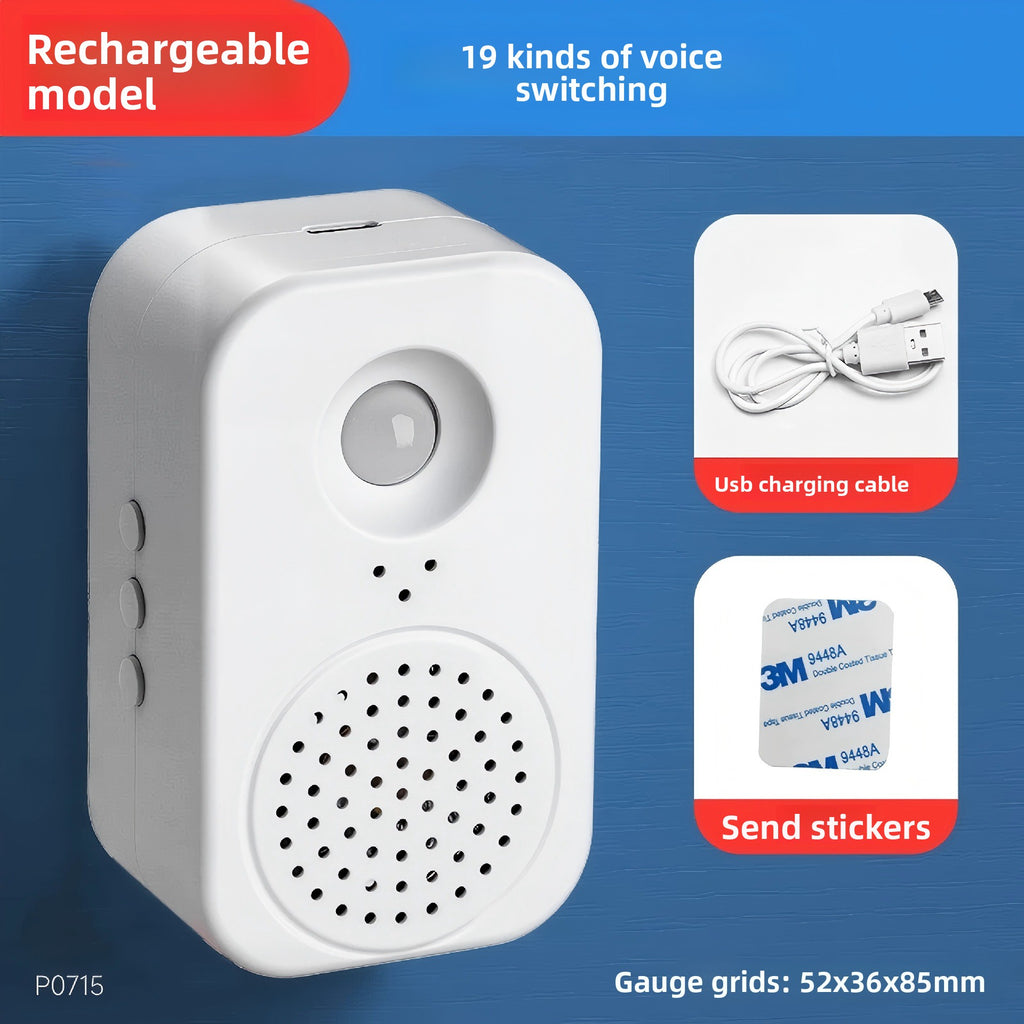 Induction Doorbell Voice Prompt Device
