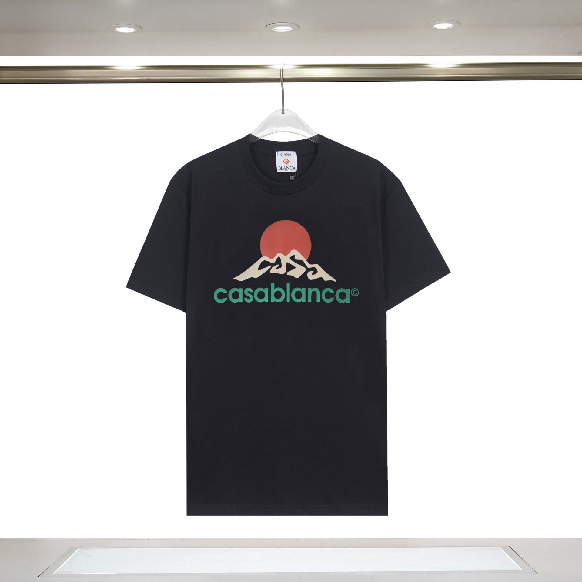 Casual Cotton Letter Print T-shirt