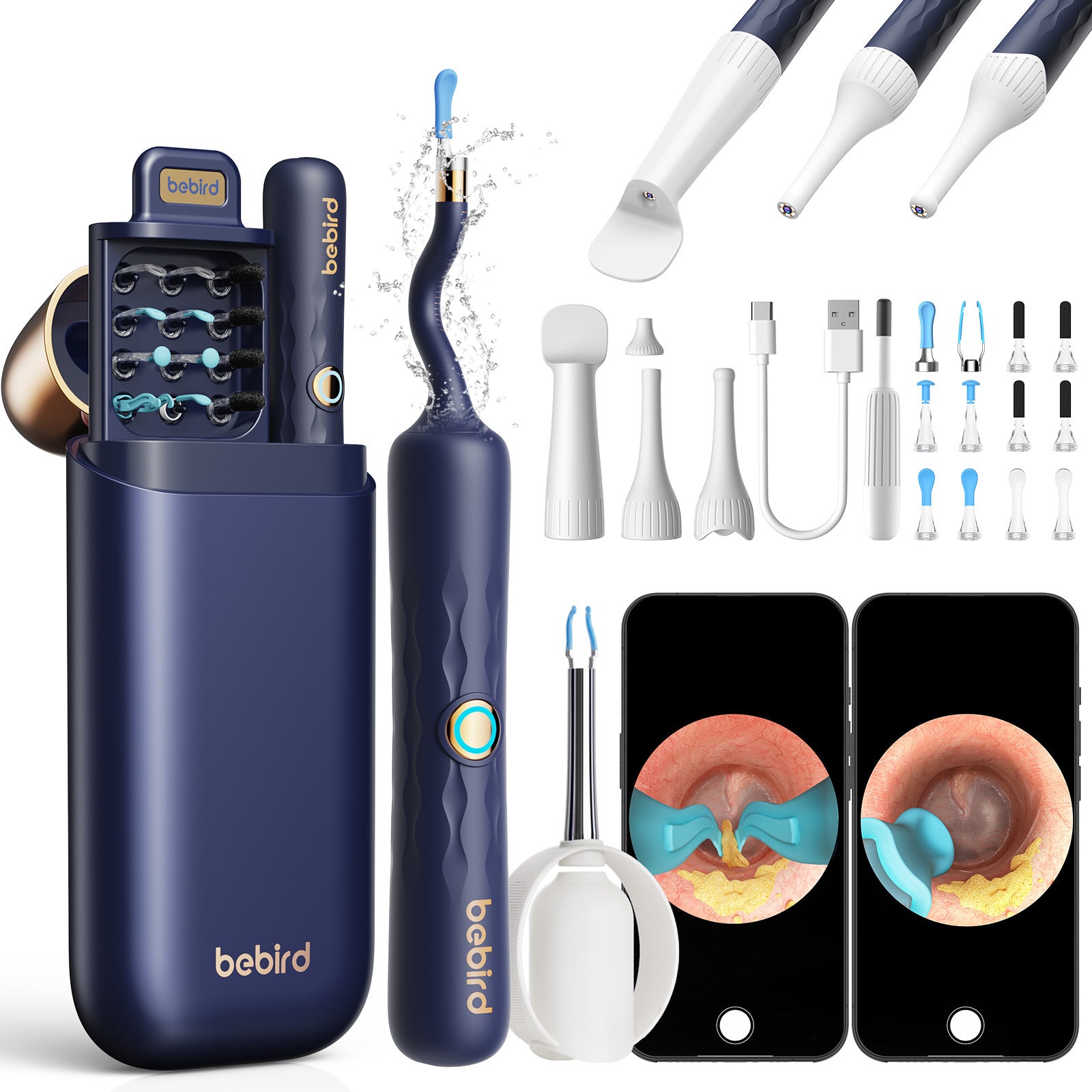 Bebird 3Plus Smart Visual Ear Pick Wireless Wifi Ear Cleaning Kit