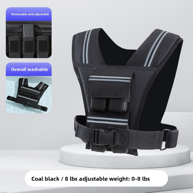 Adjustable Weight Vest for Fitness Training