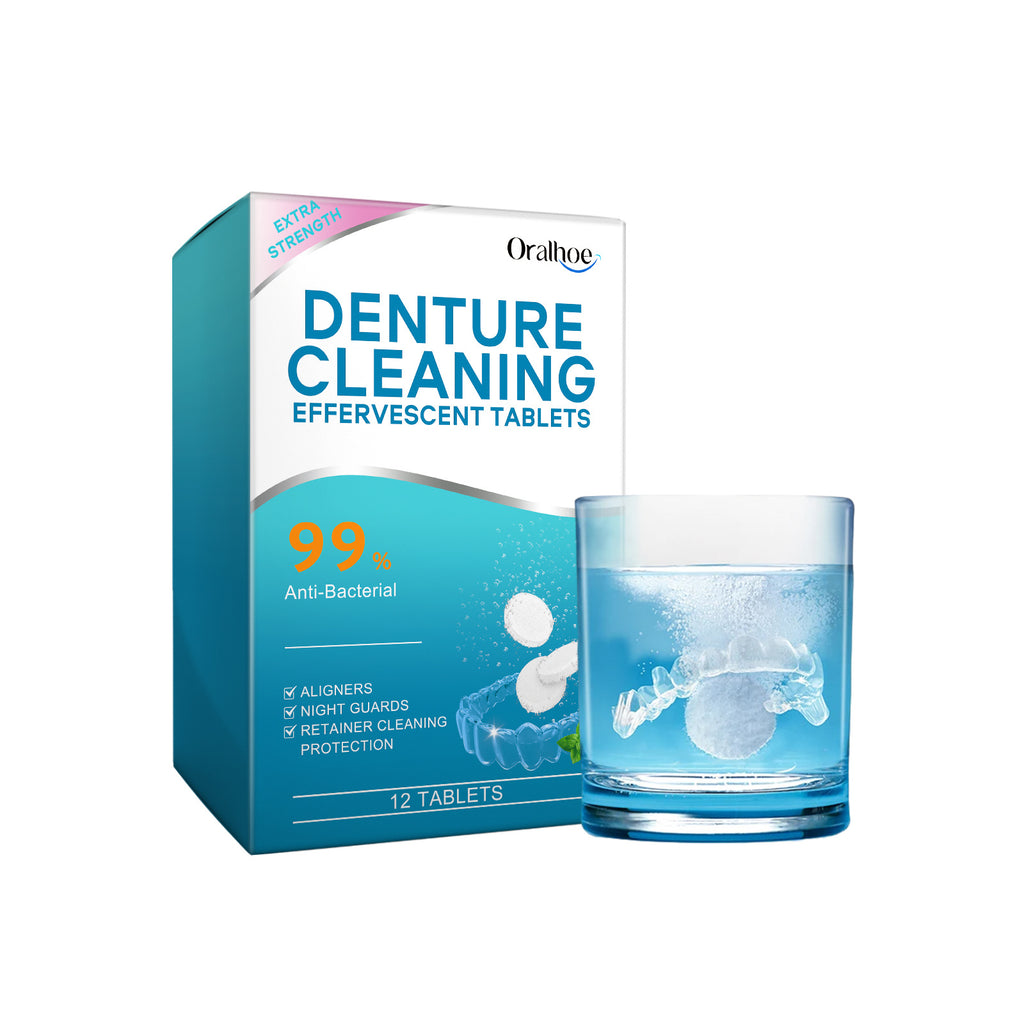 Denture Cleaning Effervescent Tablets