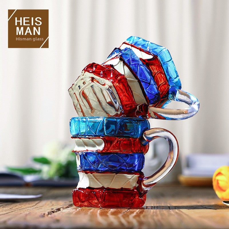 Book-Shaped Ceramic Coffee Mug
