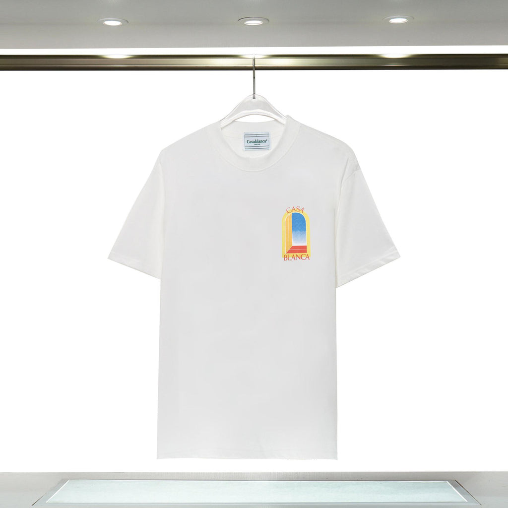 Casual Cotton Letter Print T-shirt